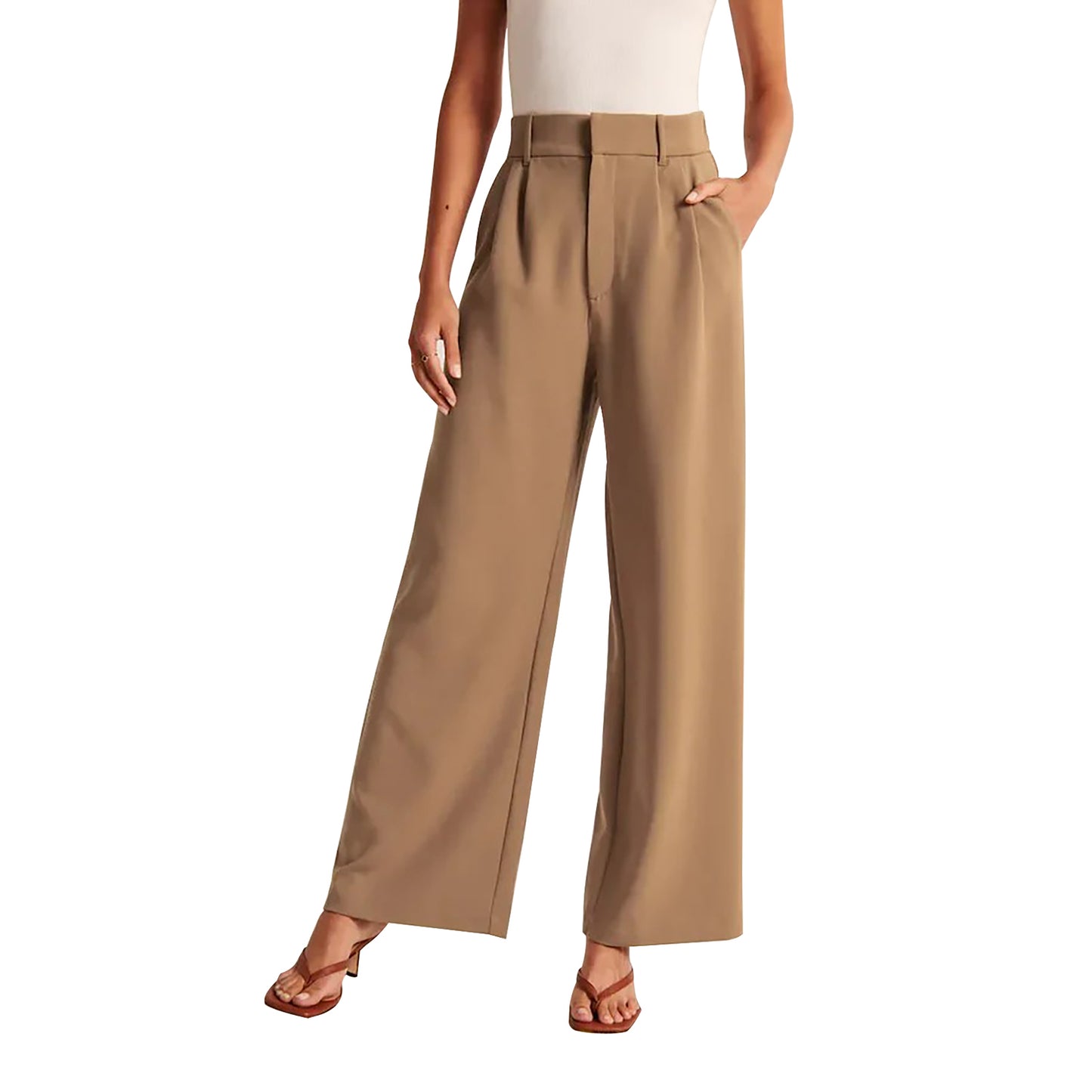 Women's Wide Leg Work Business Casual Loose Pants