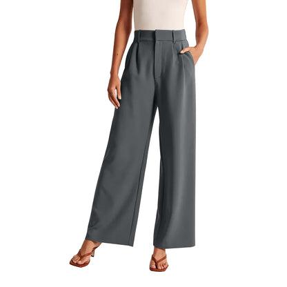 Women's Wide Leg Work Business Casual Loose Pants