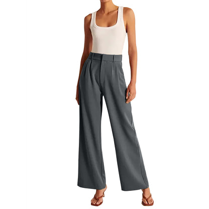 Women's Wide Leg Work Business Casual Loose Pants