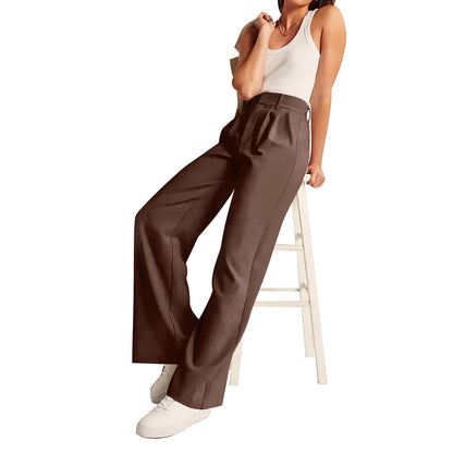 Women's Wide Leg Work Business Casual Loose Pants