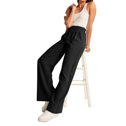 Women's Wide Leg Work Business Casual Loose Pants