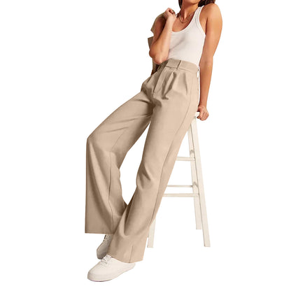 Women's Wide Leg Work Business Casual Loose Pants