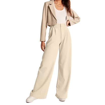 Women's Wide Leg Work Business Casual Loose Pants