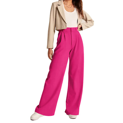 Women's Wide Leg Work Business Casual Loose Pants