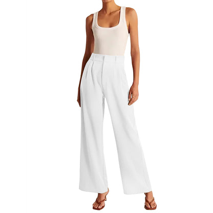 Women's Wide Leg Work Business Casual Loose Pants
