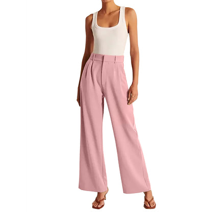 Women's Wide Leg Work Business Casual Loose Pants